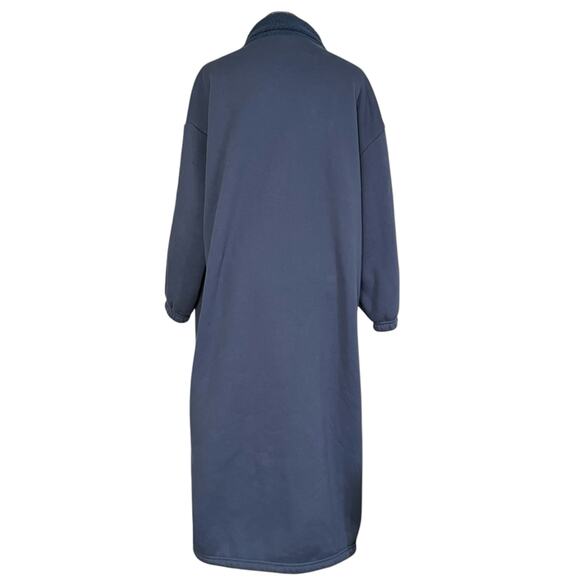 Nap Women's Mock Neck Loungewear Oversized Fleece Knit Dress Size Small - Picture 5 of 12